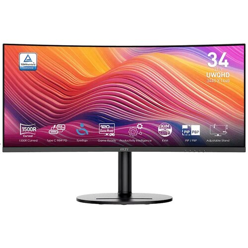 MSI 34" MODERN MD342CQP UWQHD 3440x1440 120Hz FreeSync Premium zakrivljeni monitor Cene
