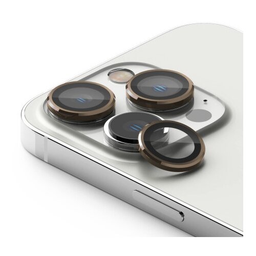  Zastita za kameru ring za iphone 16 pro (6.3)/16 pro max (6.9) titanium brown ( FL11423 ) Cene