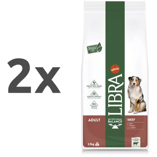 Libra dog adult - govedina 2 x 12 kg