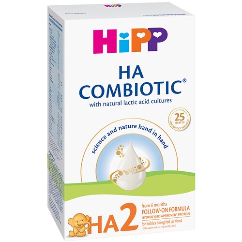Hipp HA2 combiotic prelazna formula za bebe 6M+, 350g Slike