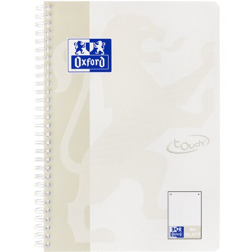 Oxford college blok Touch, B5, črtan, 80 listov, akva, (21654982) Cene