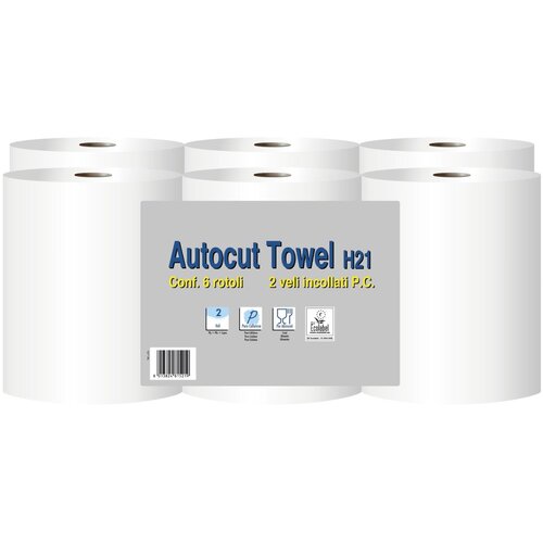 Paperblu Papirni ubrus Autocut, 130m, Dvoslojni, 6 rolni Slike