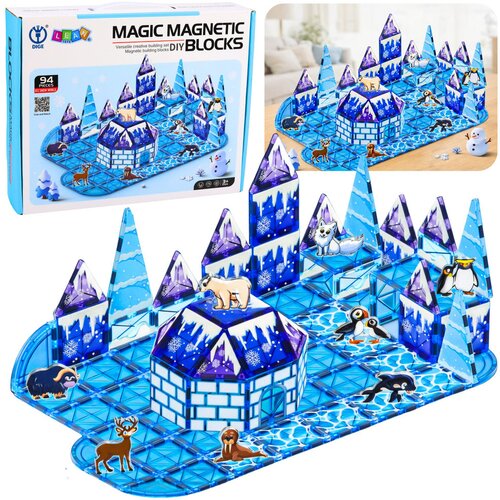  Magnetni bloki za sestavljanje ICE LAND s 94 elementi Cene