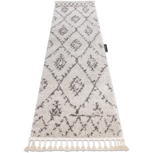 RugsX Preproge Tekač, Tekač BERBER FEZ krem - za 80x300 cm Bež Cene