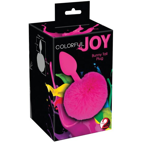 You2Toys Colorful Joy bunny Analni plug, 13 cm Cene