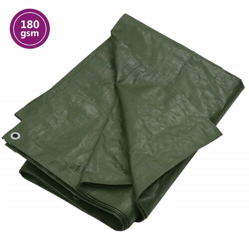 vidaXL Ponjava 180 g/m² 3x6 m zelena HDPE Cene