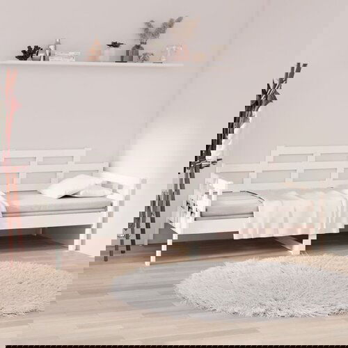 vidaXL Dnevni ležaj od masivne borovine bijeli 80 x 200 cm Cijene