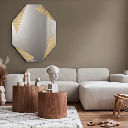 Schuller zidno ogledalo laverna zlatno manje Slike