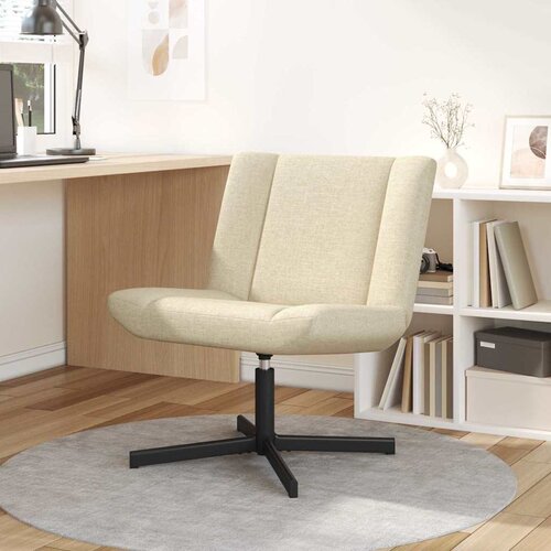  Stolica na kotačiće Krem 63 x 75 x 76 cm tkanina Cijene