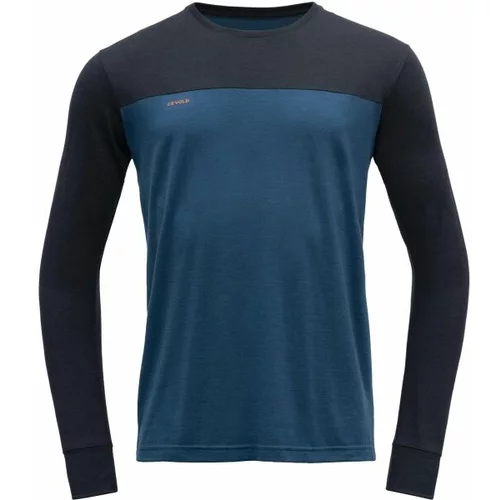Devold NORANG MERINO 150 SHIRT Muška majica, tamno plava, veličina