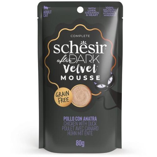 Schesir Cat Velvet piletina s patkom, vrećica 80 g Cene