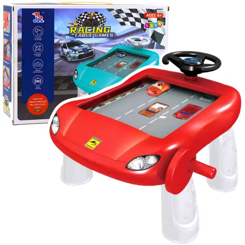 Lean Toys Barvita miza za simulacijo vožnje rdeča Cene