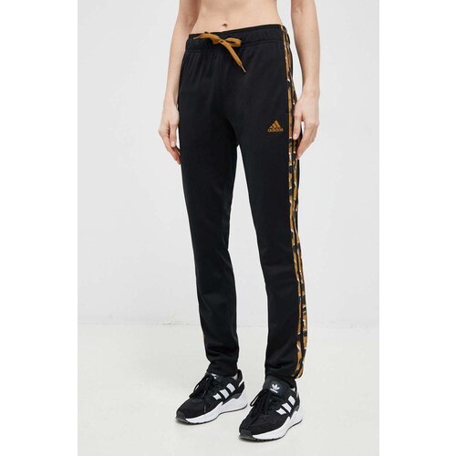 Adidas Donji dio trenirke boja: crna, s aplikacijom Slike