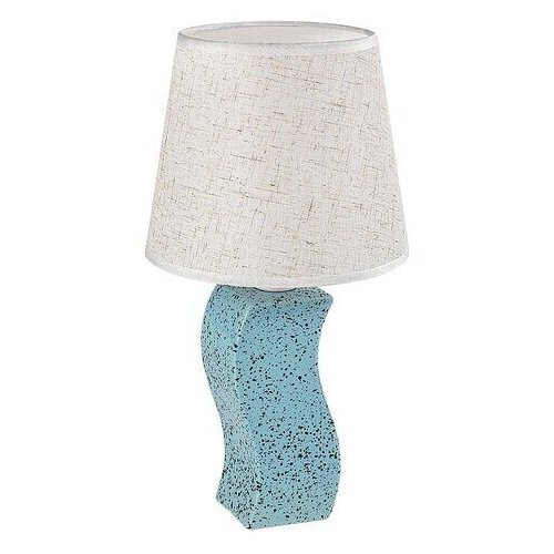 Rabalux Stona lampa od keramike Dayami, E14, 18cm, Plava Slike