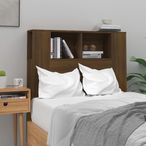 vidaXL Uzglavlje s ormarićem boja smeđeg hrasta 100 x 18,5 x 104,5 cm Cijene