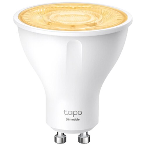 Tp-link Tapo L610 Smart Wi-Fi Spotlight, Dimmable, 2.4 GHz, GU10 Base, 220&amp;ndash;240 V, 50/60 Hz, 350 lm, 2.9 W, 2,700 K, Beam Angle 40&amp;deg; , 3 kWh / 1000h, li Slike
