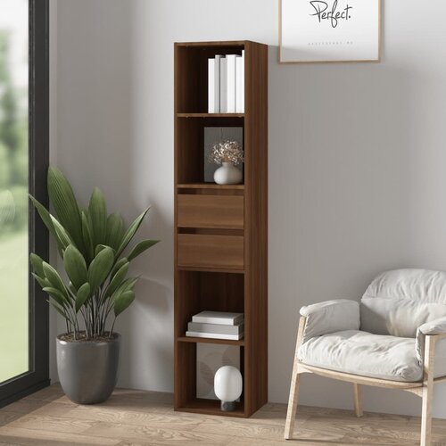 vidaXL Ormarić za knjige smeđi hrast 36x30x171 cm konstruirano drvo Cijene