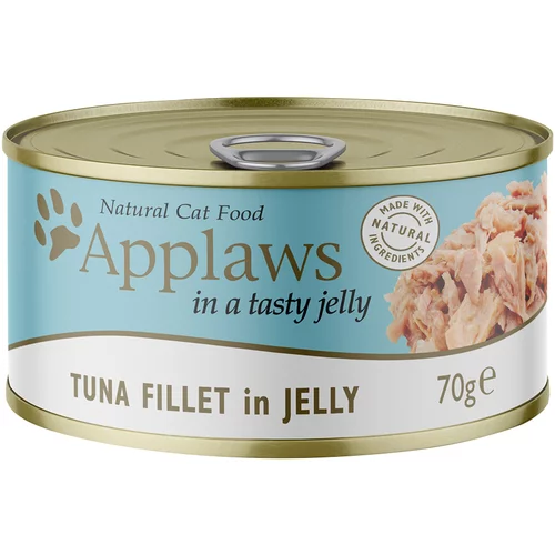 Applaws Adult hrana za mačke u želeu 6 x 70 g - Tuna