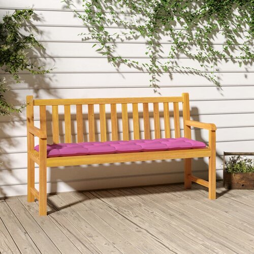 vidaXL Blazina za klop roza 180x50x7 cm blago Cene