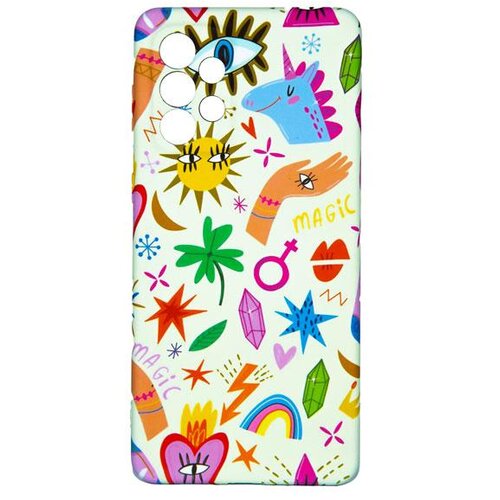  Maska za telefon SVETLECE za Samsung A73 DZ9/3, Bela Cene