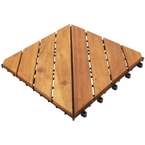  Pločice za decking 20 kom. Smeđa 30 x 30 cm Acacijsko drvo Cijene
