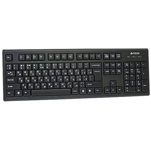 A4Tech KR-85 keyboard usb qwerty us english black Slike