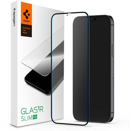 Spigen KALJENO STAKLO GLASS FC ZA IPHONE 12 PRO MAX CRNO Cijene
