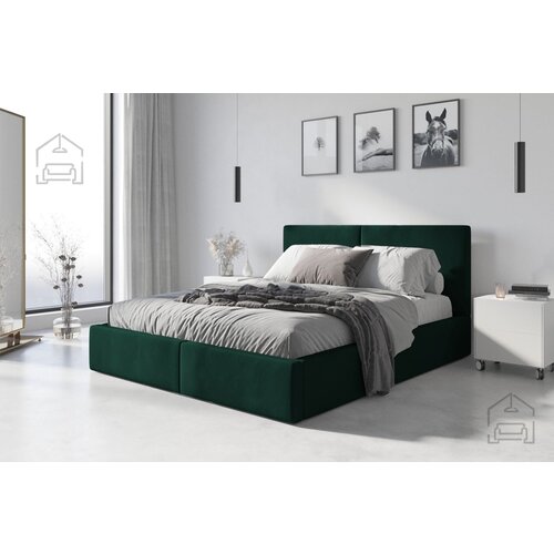 BMS Group Postelja Hilton - 120x200 - zelena Slike