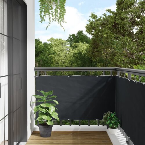 vidaXL Balkonski zaslon za privatnost antracit 500 x 75 m PVC Cijene