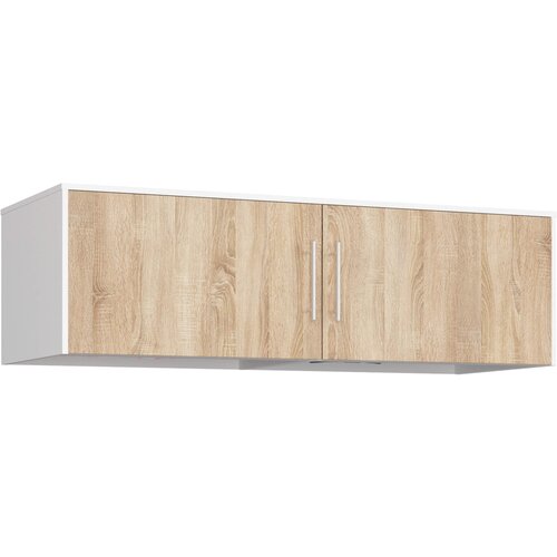 AKORD Nadgradna Omarica Za Garderobno Omaro, 2 Vrata, Bela/Hrast Sonoma, (5000331600) Slike