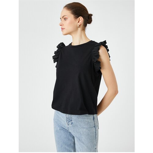 Koton T-Shirt - Black - Regular fit Slike