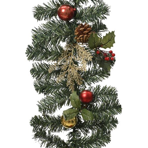 Everlands Girlanda sa šljokicama i dekorativnim ukrasima/ 180cm Cene