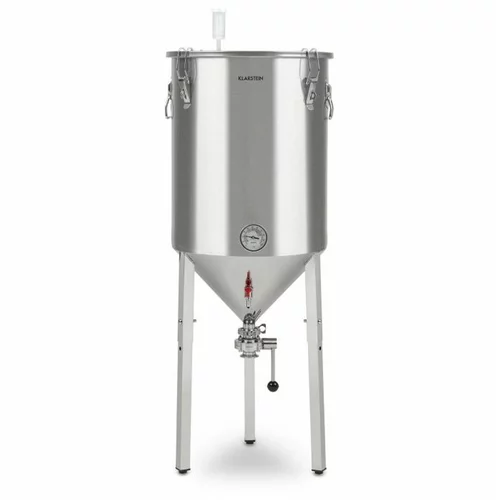 Klarstein Gärkeller Pro XL, fermentacijski kotel, 60 litrov, odtočni ventil za kvas, 304 nerjaveče jeklo