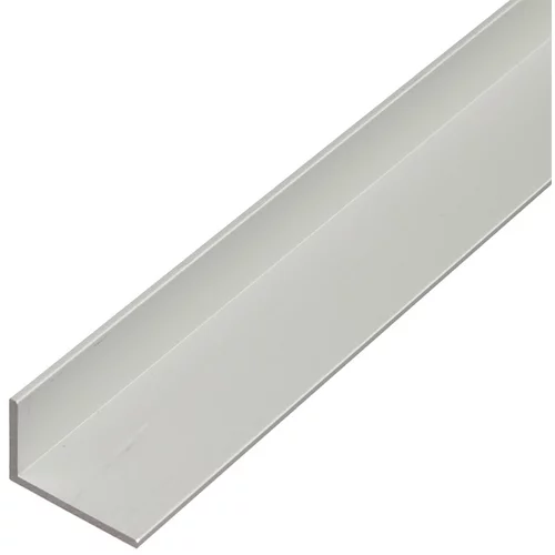 KANTOFLEX rubni profil (1.000 x 20 x 10 mm, aluminij, eloksirano, srebrne boje, debljina: 1,5 mm)