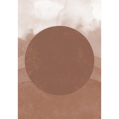 Venture Home poster Soft Shades 70 × 100 cm, smeđi Cene