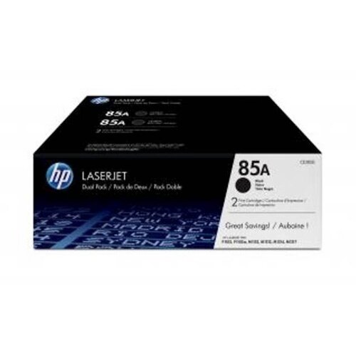HP TONER 85A ČRN DVOJNO PAKIRANJE ZA 2X 1600 STRANI Slike