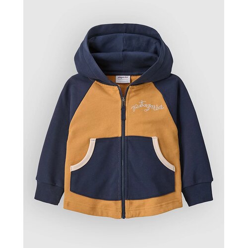 Patagonia Full Baby Kids Jopa s kapuco wiggle fitz / dried mango Slike