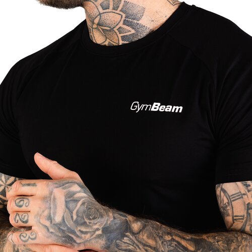 GymBeam mu&amp;scaron;ka majica TRN Fitted Black 72970 Slike