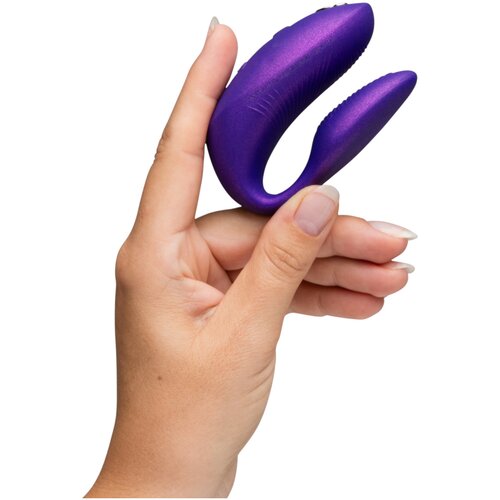 We Vibe Chorus Pro - pametni, daljinski parni vibrator (ljubičasti) Slike