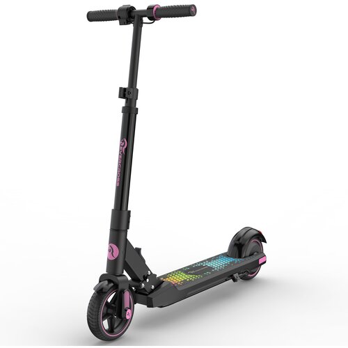 EVERCROSS EV06C Električni skiro, 6,5'' zložljiv E skiro za otroke 6-12 let, do 15 km/h in 8 km, LED zaslon, pisane luči, lahek električni skiro za otroke, (21315276) Cene