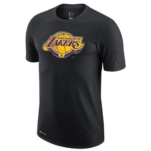 Nike Majice s kratkimi rokavi Nba Los Angeles Lakers Črna Cene