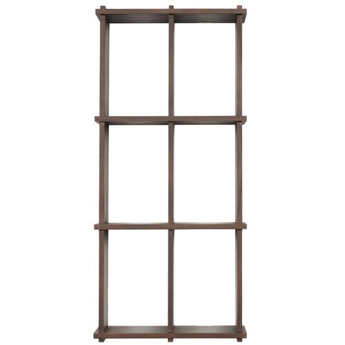 OYOY Living Design Večnivojska polica iz masivnega jesena v temni naravni barvi 42,5 cm Grid &amp;ndash; Slike