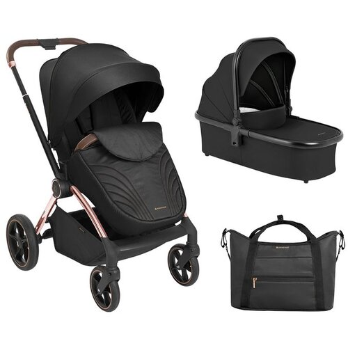 Kikka Boo Kolica Kara 2in1 set sa tvrdom korpom Black Cene
