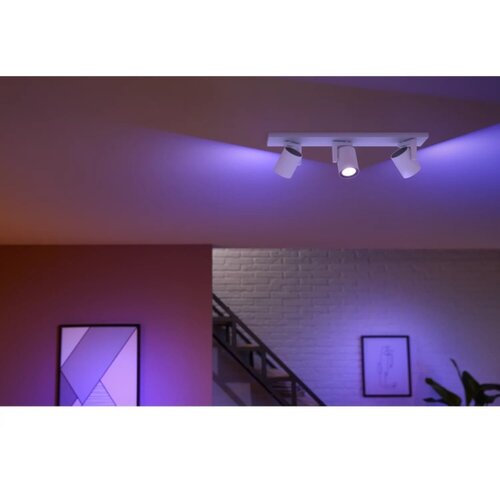 Philips LED RGBW prigu&amp;scaron;iva reflektorska svetiljka Hue ARGENTA 3xGU10/4,2W/230V Slike