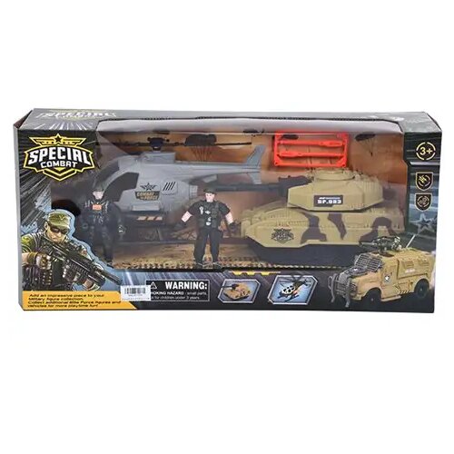 Magic Toys Vojaški helikopter in tank Igralni komplet z vojaki Cene