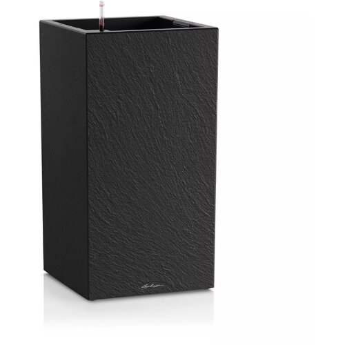 LECHUZA CANTO Slatestone 40 high - dark grey Slike