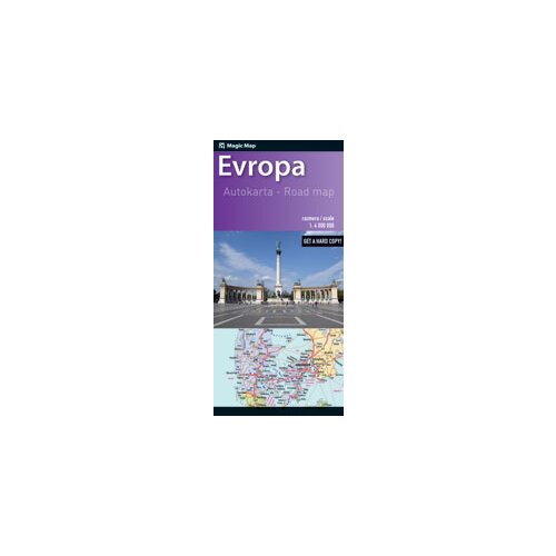 Magic Map Grupa autora - Auto-karta Evrope Slike
