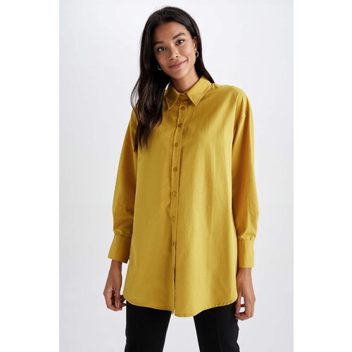 Defacto Regular Fit Poplin Long Sleeve Tunic Slike