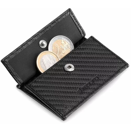 slimpuro Džep za novčiće s RFID zaštitnom karticom za ZNAP Slim novčanike, Crna