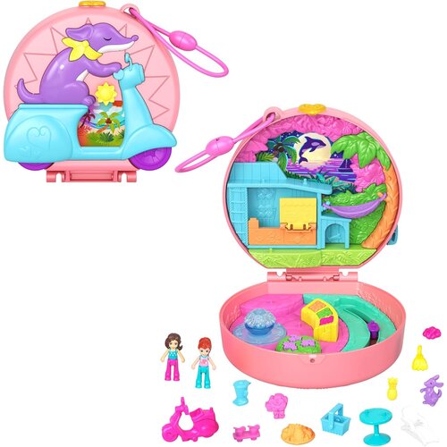 Polly Pocket Mattel : Pustolovščine v Riu - Pustolovski Moped (HWN98), (22103155) Cene